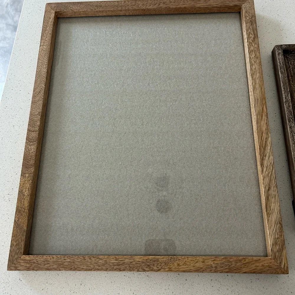 Set of 2 Pottery Barn Wood Picture Frames 5” x 7”